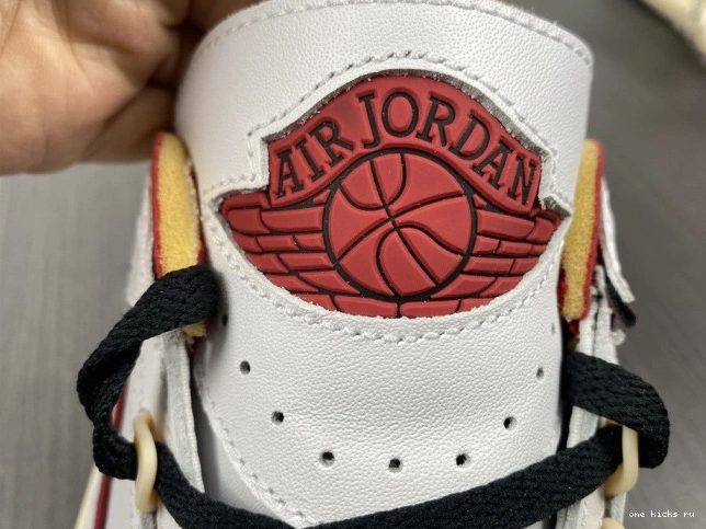 Rep Onekick Low DJ4375-106 Jordan White 2 SP Off-White Retro Red 0722